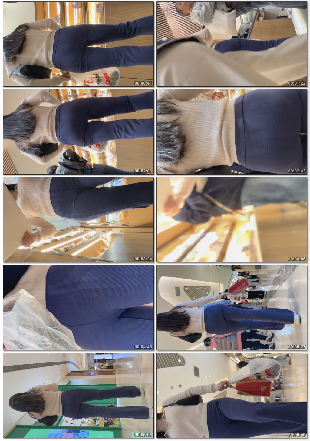 紫瑜伽裤性感水蛇腰巨臀