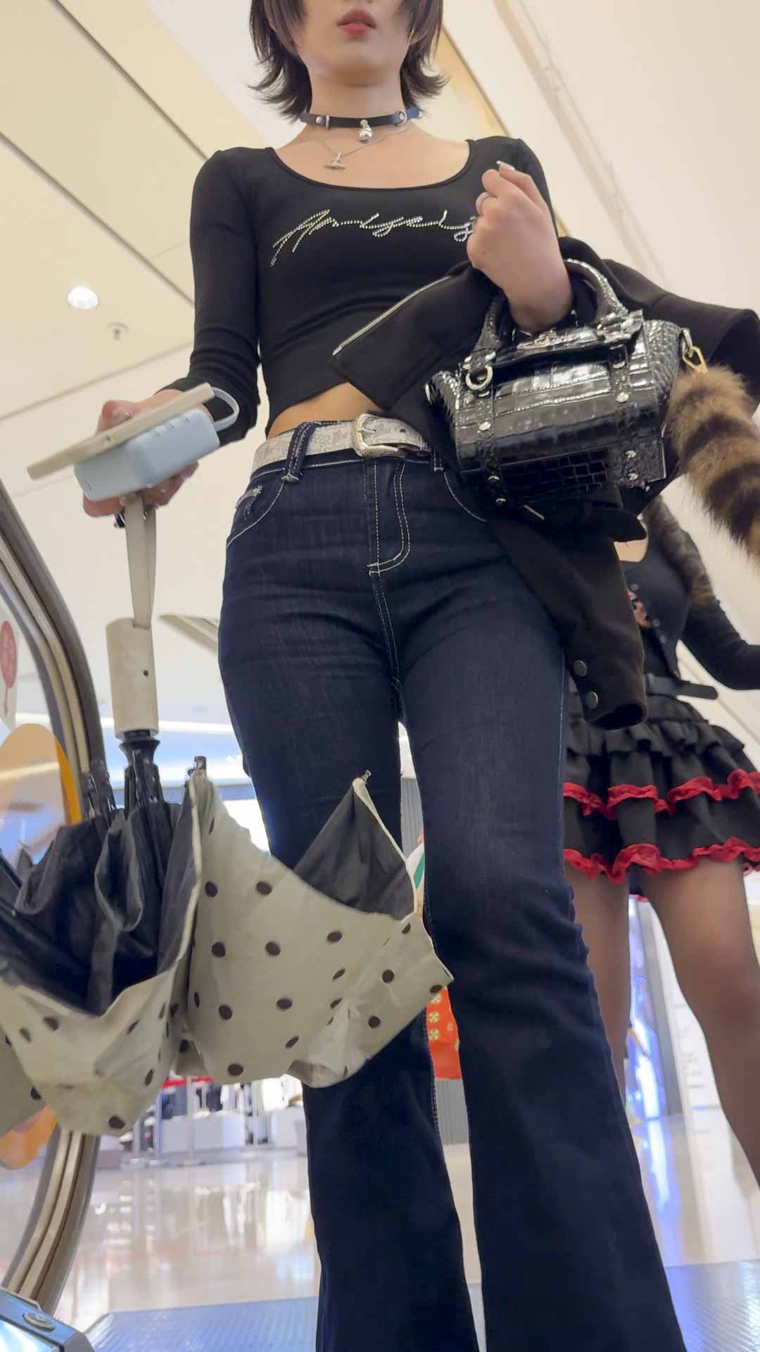 春节献礼颈链金三角紧内痕尾巴调教型