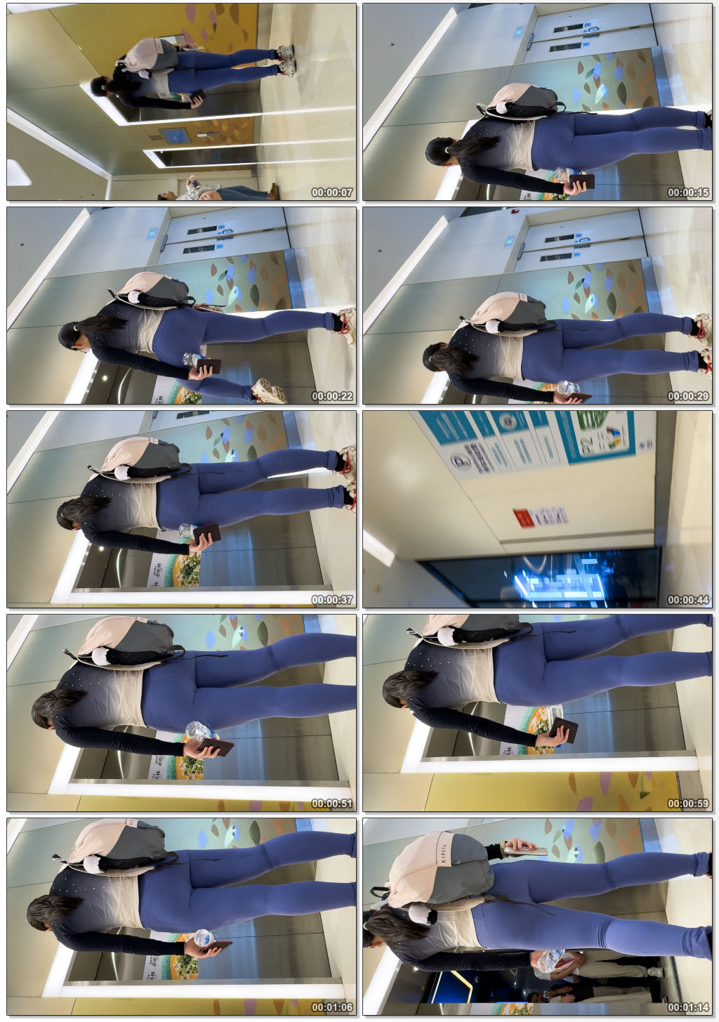 高挑丰臀瑜伽裤少妇