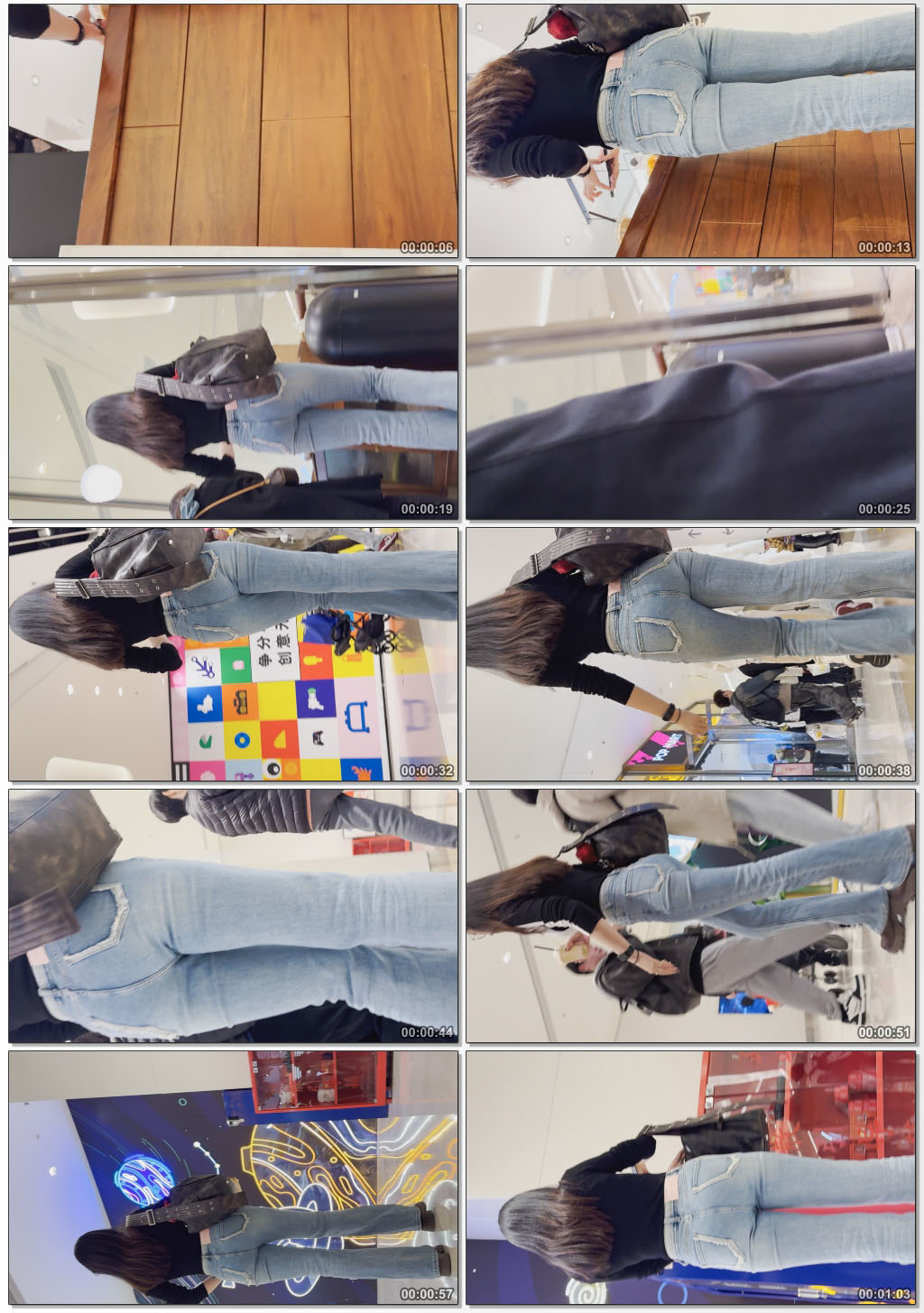 紧身大翘臀长发小姐姐（积分40）