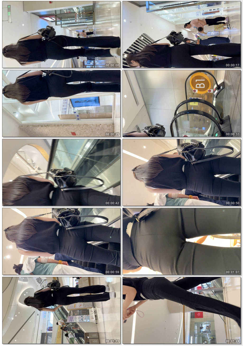 包臀黑西裤长发小姐姐(积分54）