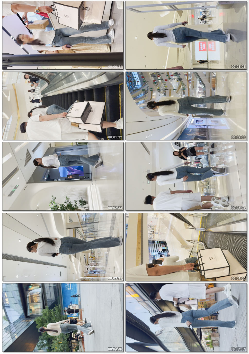 性感紧臀蛇精脸长发小姐姐（积分190）