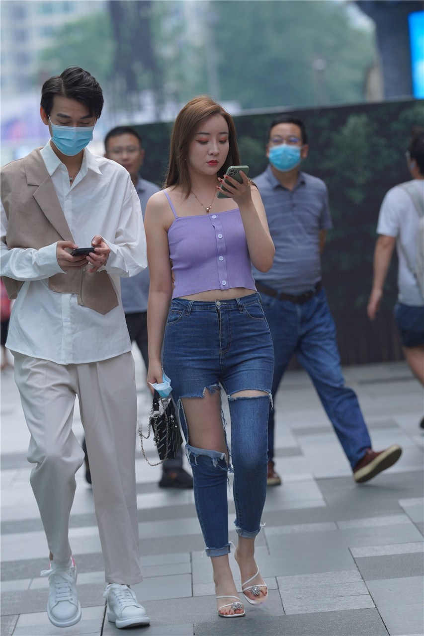 [套图41P]紧身牛仔高跟美女3A8224[476M]