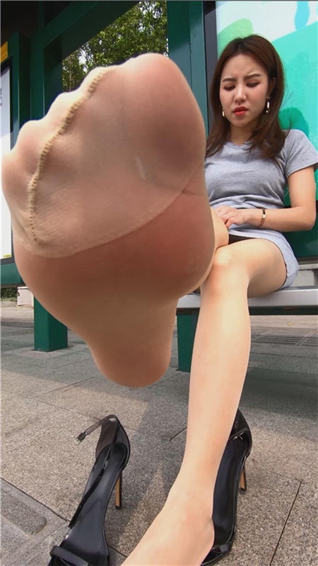 灰色短裙 【套图+视频】