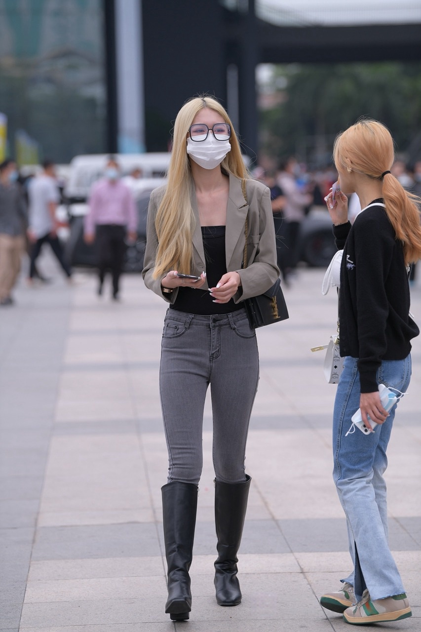 高靴黑牛仔美女3A（套图130P）[2.14G]