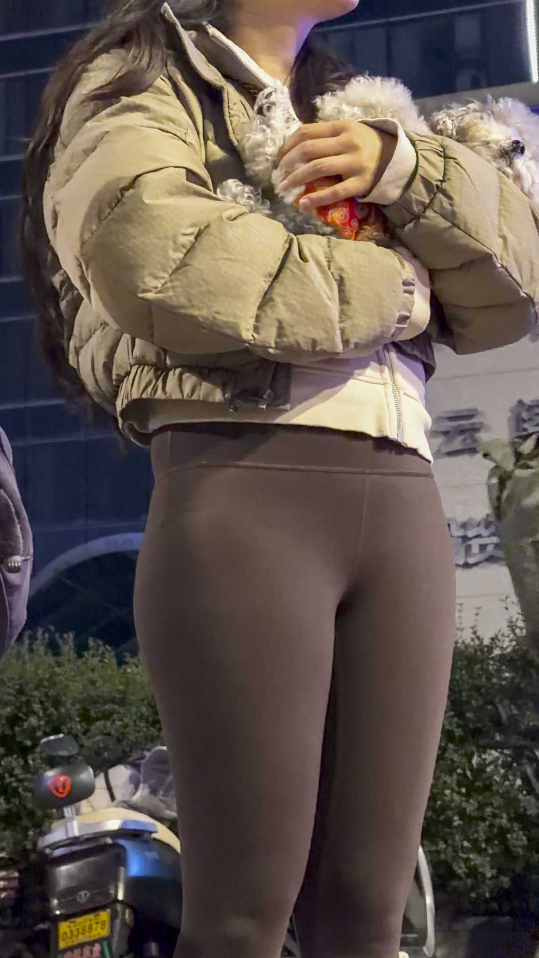 (积分221)紧身瑜伽裤金三角美女小姐姐