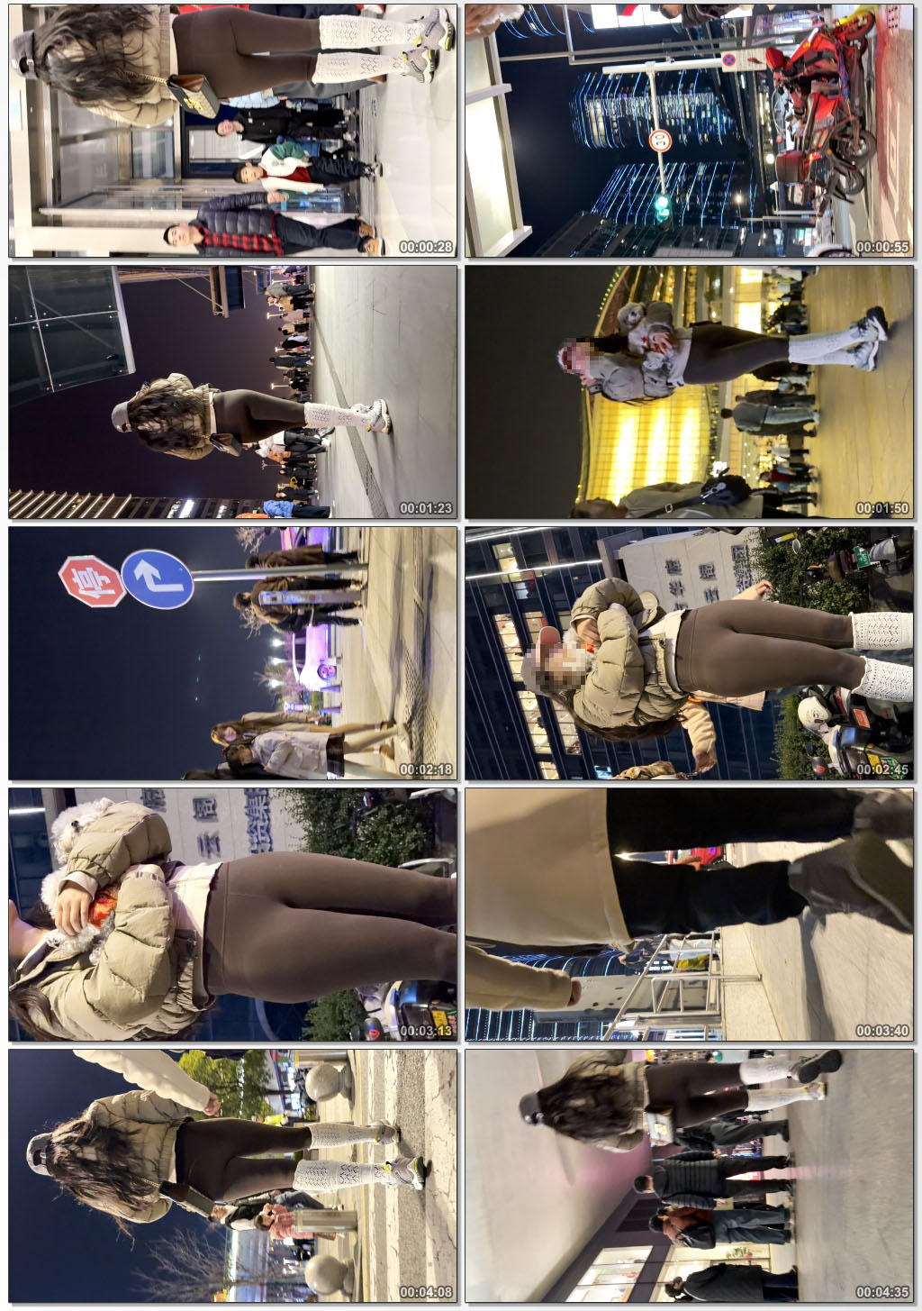 (积分221)紧身瑜伽裤金三角美女小姐姐