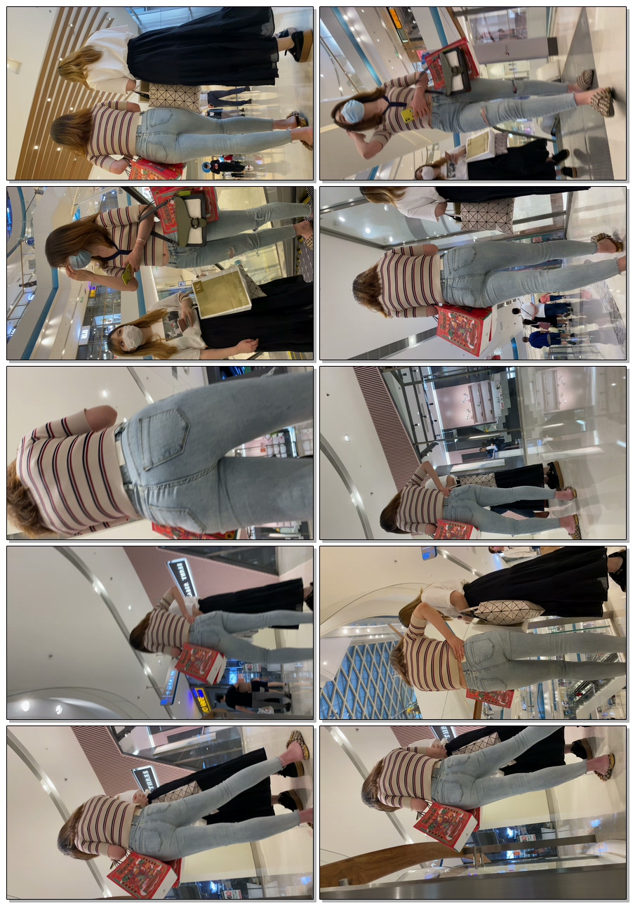 性感饱满灰牛仔翘臀妹子（积分229）