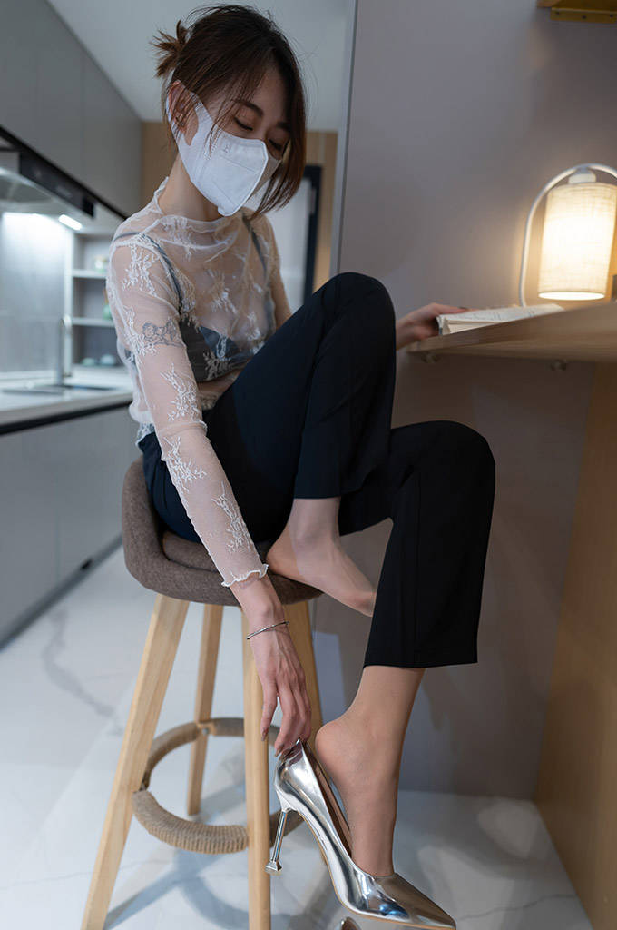 A096.透视装 西服裤