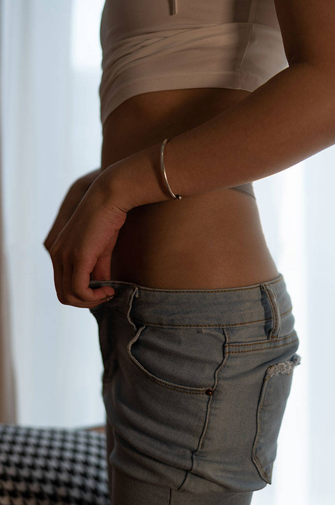 A122.灰色裤袜 紧身牛仔裤