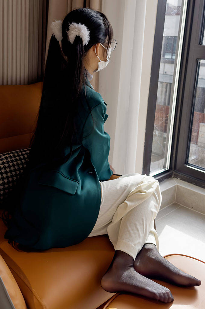 A136-黑丝脚尖透明