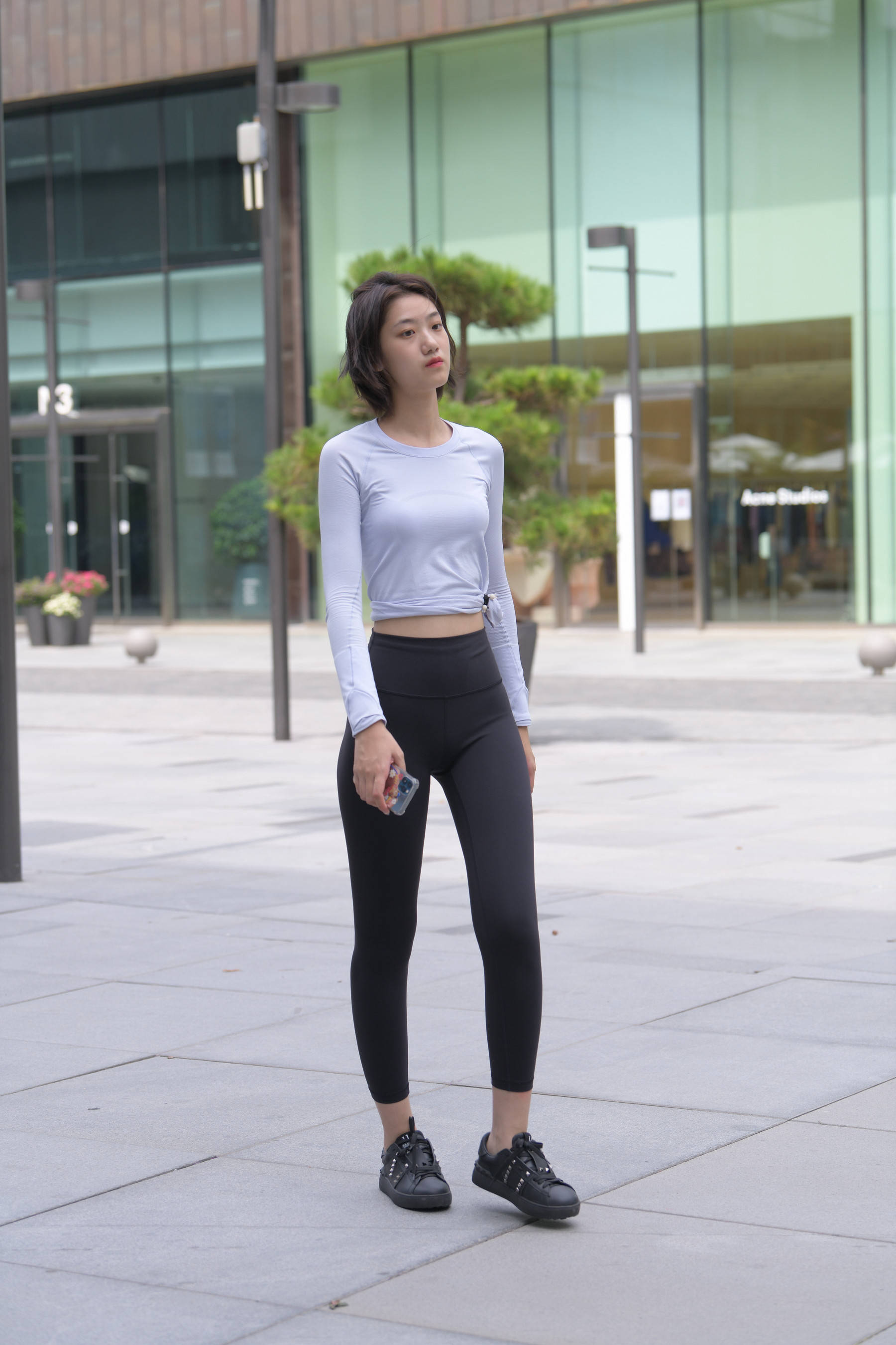 短发紧身裤-2【视频+套图】