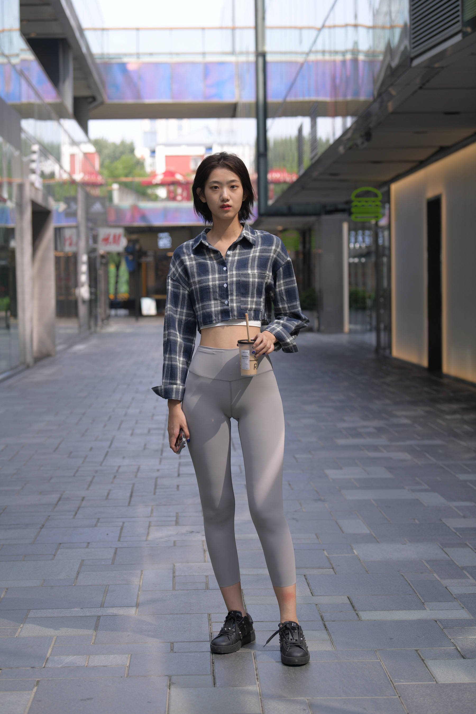 短发紧身裤-1【视频+套图】