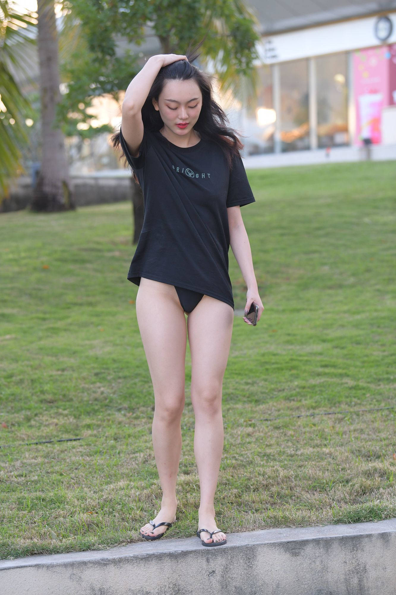 马赛克比基尼海滩拍摄【视频+套图】