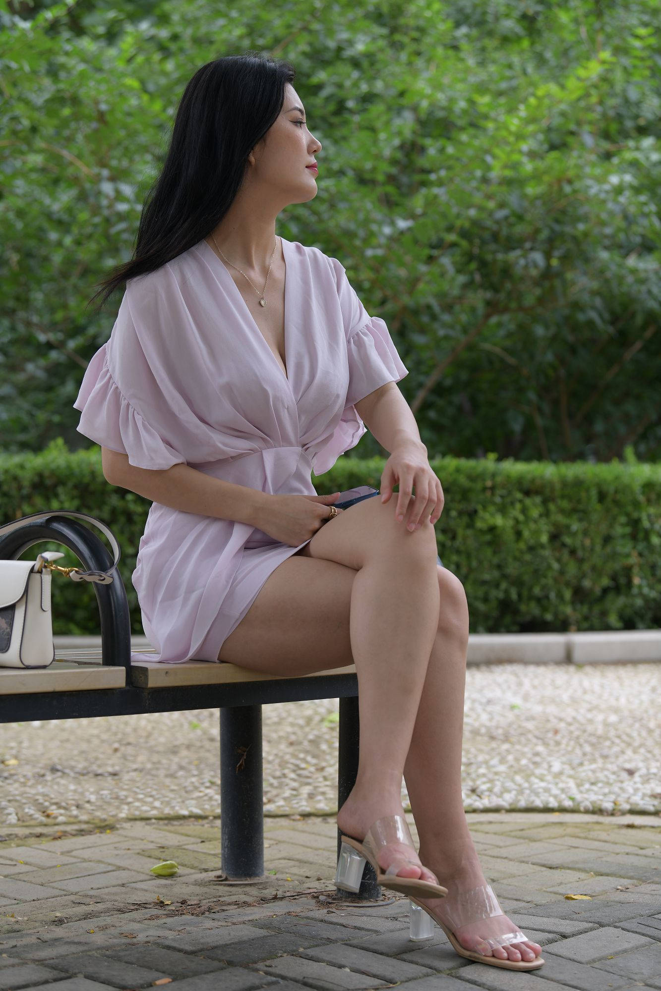 【套图+视频】她的高跟鞋