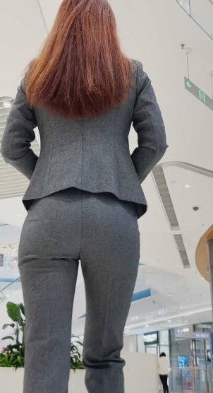 春节献礼小雨性感紧身西裤OL套装第一季