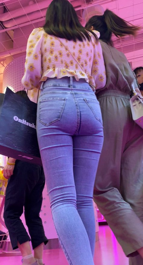 牛仔裤身材比例超赞该有的都有了