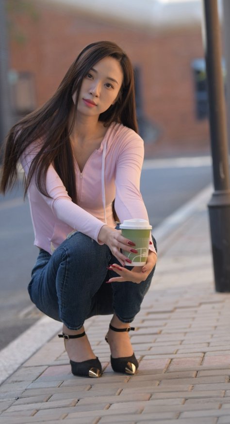 魔镜-牛仔裤美女MJ3241