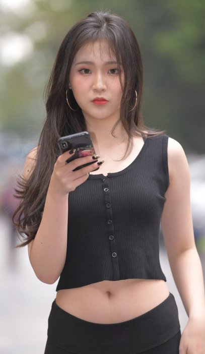 极品黑色瑜伽裤美女【套图+视频】MJ3300[6.08G]