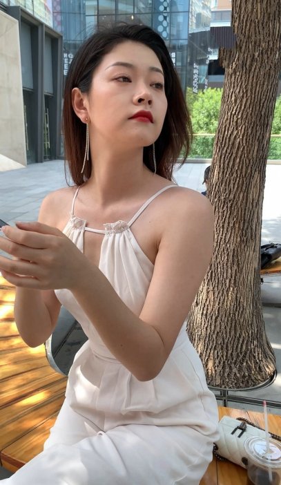 性感白裤美女MJ3356【视频】