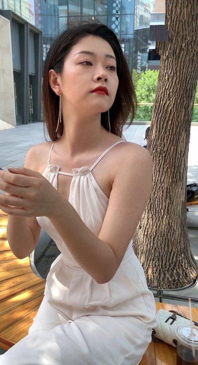 性感白裤美女MJ3356【视频】