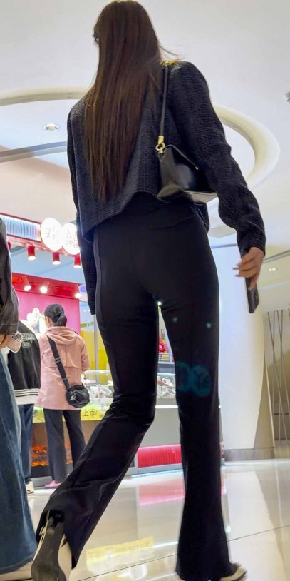 瑜伽裤翘臀狂抖十来波(88)