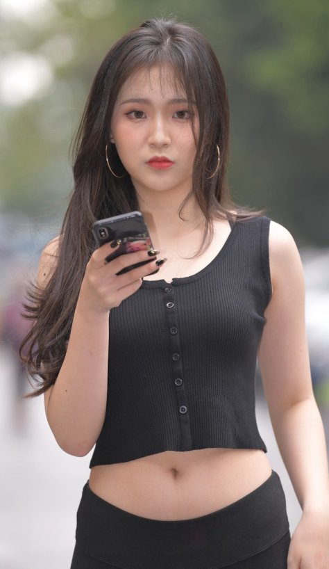 极品黑色瑜伽裤美女【套图+视频】MJ3300[6.08G]