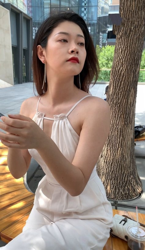 性感白裤美女MJ3356【视频】