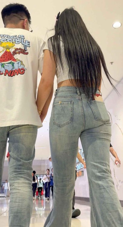 包臀紧身牛仔小情侣(积分125)