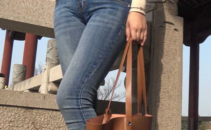 糖糖高跟搭配牛仔裤性感三角翘臀第二季（积分369）