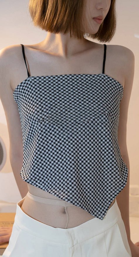 A099.法式肚兜吊带