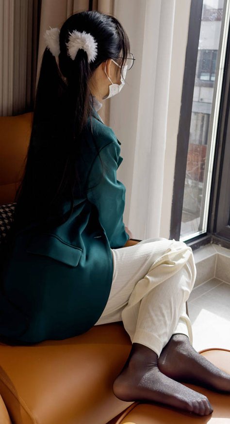 A136-黑丝脚尖透明